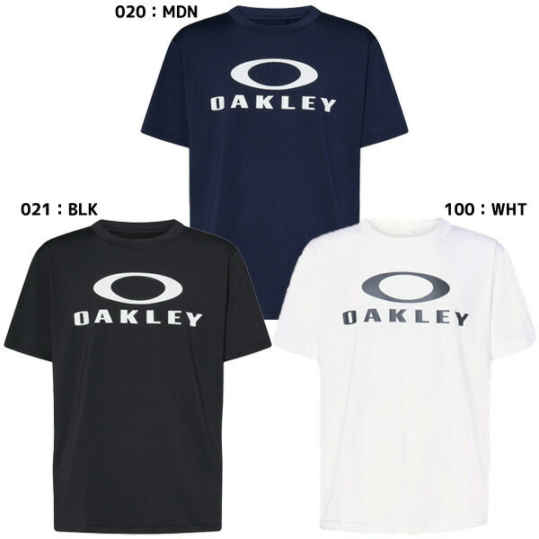 オークリーOAKLEYメンズ半袖TシャツENHANCEQDEVOSSTEEOBARK5.0デカロゴTFOA409023