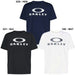 オークリーOAKLEYメンズ半袖TシャツENHANCEQDEVOSSTEEOBARK5.0デカロゴTFOA409023