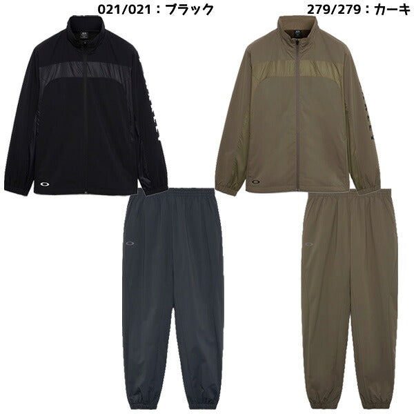 オークリーOakleyウィンドブレーカー上下セットEnhanceWindWarmJacketPantsジャケットパンツトレーニングウェアFOA409479-FOA409523