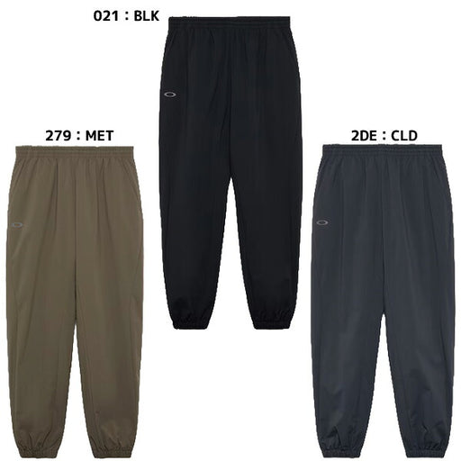 オークリーOAKLEYメンズブレーカーパンツ起毛メッシュ26FWEnhanceWindWarmPants16.7ロングパンツジャージFOA409523