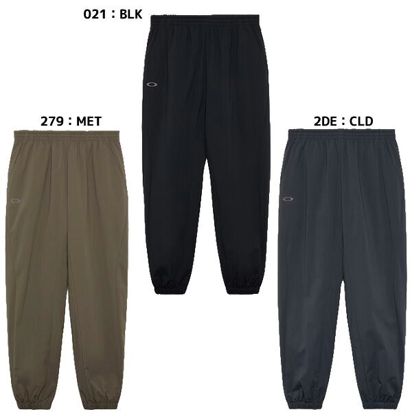 オークリーOAKLEYメンズブレーカーパンツ起毛メッシュ26FWEnhanceWindWarmPants16.7ロングパンツジャージFOA409523