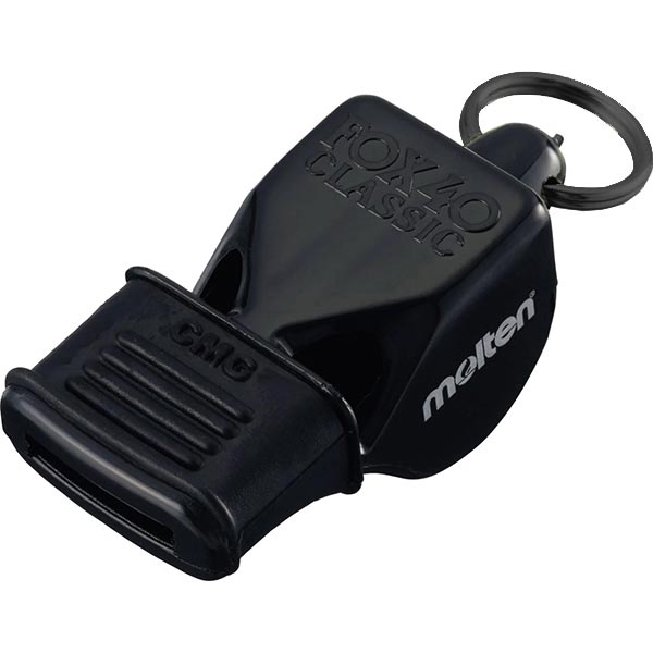 【ショップ限定エントリーでさらに+9倍】モルテンmoltenフォックス40マウスグリップFOX40M-GBKサッカー笛ホイッスル審判レフェリーレフリーブラック