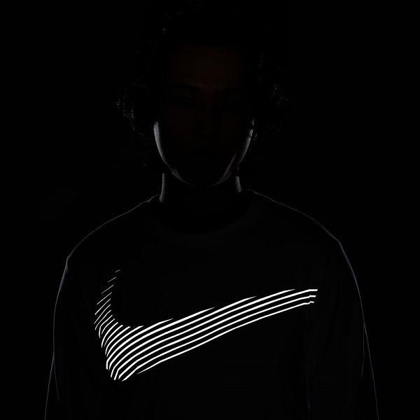 【ショップ限定エントリーでさらに+9倍】【ネコポス送料無料】ナイキNIKEメンズロングTシャツ長袖NKDFLSFLASH24SPFQ3884-100ホワイト