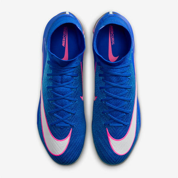 ズームスーパーフライ10エリートAGPROナイキNIKEFQ8339-446レーサーブルーサッカースパイク人工芝天然芝