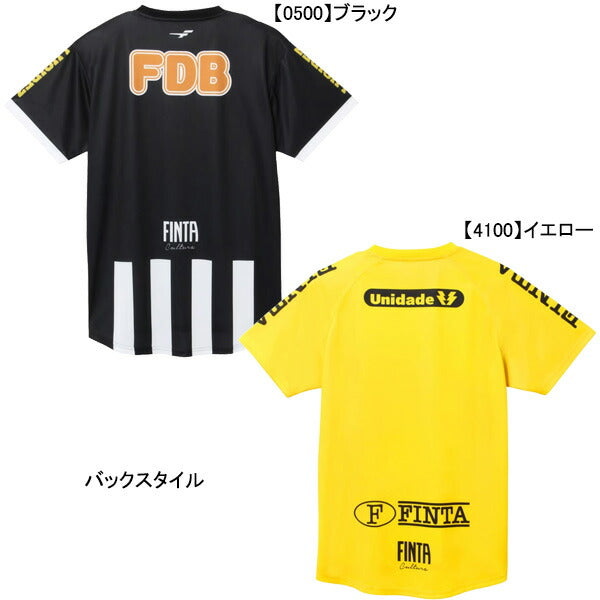 【ショップ限定エントリーでさらに+9倍】【ネコポス送料無料】フィンタFINTAレコルダーレグラフィックシャツFT4102サッカーフットサルプラシャツ半袖練習着メンズ