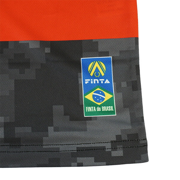 【上下セット】フィンタFINTAJOGAグラフィックボーダーシャツパンツ上下FT4407-FT4408サッカーフットサルプラシャツプラパン練習着メンズ