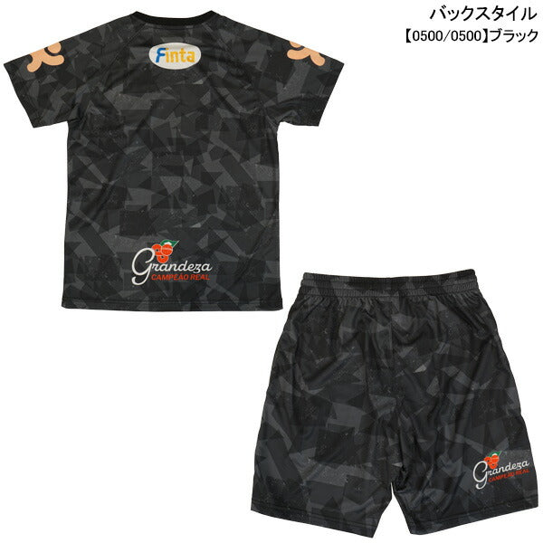 【上下セット】フィンタFINTAＧＤＺグラフィックプラクティス上下FT4410-FT4411サッカーフットサルプラシャツプラパン練習着メンズジュニア