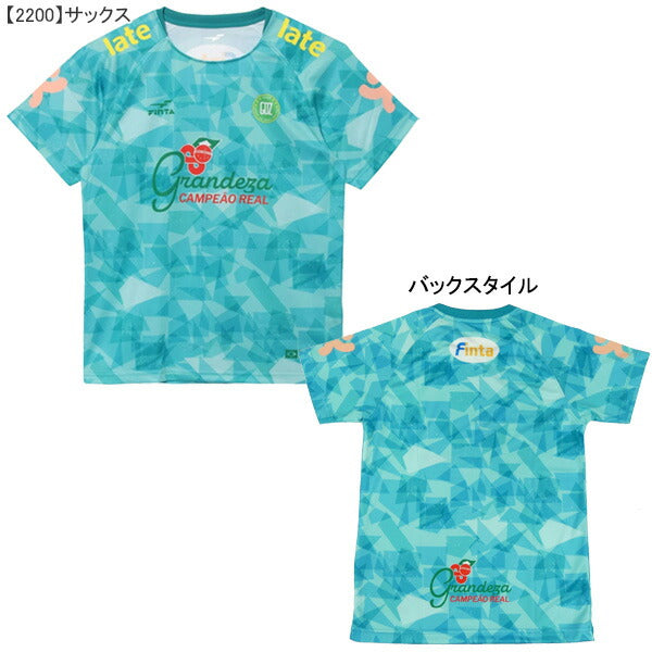 【ショップ限定エントリーでさらに+9倍】【ネコポス送料無料】フィンタFINTAＧＤＺグラフィックプラシャツFT4410サッカーフットサルプラクティスシャツ半袖練習着メンズジュニア
