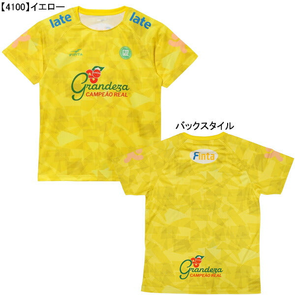 【ショップ限定エントリーでさらに+9倍】【ネコポス送料無料】フィンタFINTAＧＤＺグラフィックプラシャツFT4410サッカーフットサルプラクティスシャツ半袖練習着メンズジュニア