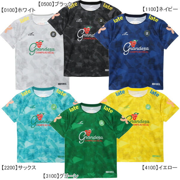 【ネコポス送料無料】フィンタFINTAＧＤＺグラフィックプラシャツFT4410サッカーフットサルプラクティスシャツ半袖練習着メンズジュニア