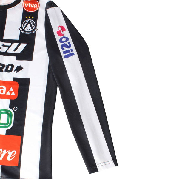 【ネコポス送料無料】フィンタFINTAレコルダーレ長袖グラフィックプラシャツFT4500サッカーフットサルプラシャツ長袖練習着メンズ