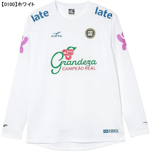 【ネコポス送料無料】フィンタFINTAGDZ長袖プラクティスシャツFT4504サッカーフットサルプラシャツ長袖練習着メンズ