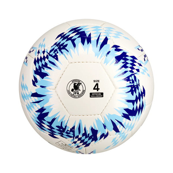 ミカサMIKASAALMUNDOFT452D-BLLBサッカーボール4号球手縫いホワイトブルー