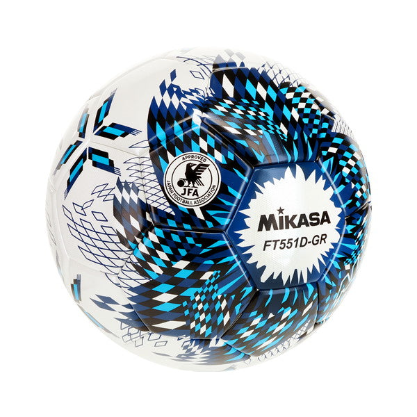 【ショップ限定エントリーでさらに+9倍】ミカサMIKASAALMUNDO土用FT551D-GR-NLBサッカーボール5号球国際公認球貼りネイビーホワイト