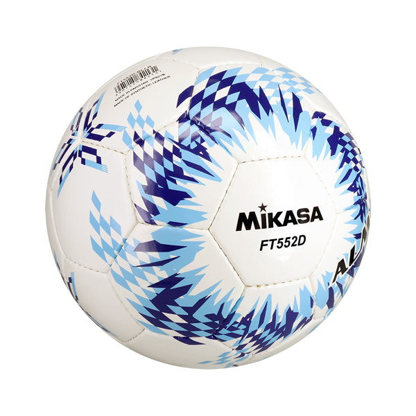 ミカサMIKASAALMUNDOFT552D-BLLBサッカーボール5号球手縫いブルーホワイト