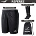 【ショップ限定エントリーでさらに+9倍】フィンタFINTAレフェリー４点セットFT5977サッカーフットサル半袖シャツ長袖シャツハーフパンツソックス収納バッグブラック黒