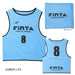 フィンタFINTAジュニアビブス20枚セットFT6557サッカーフットサル背番号付き収納袋付き組み分け