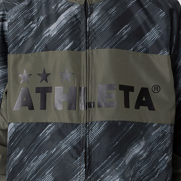 アスレタATHLETAジュニア裏メッシュブレーカージャケットフタバスポーツオリジナルFTB-25JTRサッカーフットサルトレーニングトップフルジップ子供用