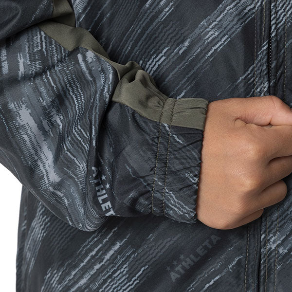 アスレタATHLETAジュニア裏メッシュブレーカージャケットフタバスポーツオリジナルFTB-25JTRサッカーフットサルトレーニングトップフルジップ子供用