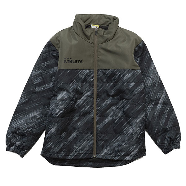 アスレタATHLETAジュニア中綿ジャケットフタバスポーツオリジナルFTB-25JTRサッカーフットサルトレーニングジャケット防寒子供用