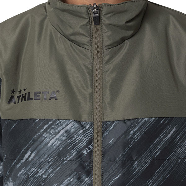 アスレタATHLETAジュニア中綿ジャケットフタバスポーツオリジナルFTB-25JTRサッカーフットサルトレーニングジャケット防寒子供用