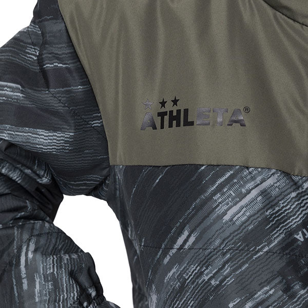 アスレタATHLETAジュニア中綿ジャケットフタバスポーツオリジナルFTB-25JTRサッカーフットサルトレーニングジャケット防寒子供用