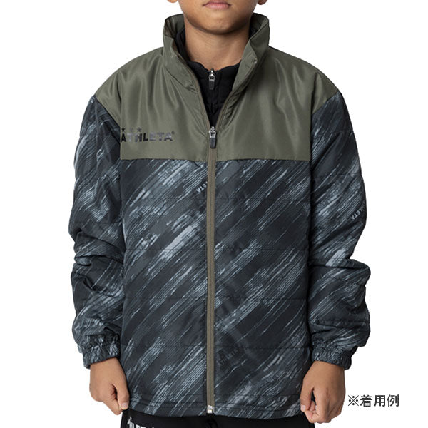 アスレタATHLETAジュニア中綿ジャケットフタバスポーツオリジナルFTB-25JTRサッカーフットサルトレーニングジャケット防寒子供用