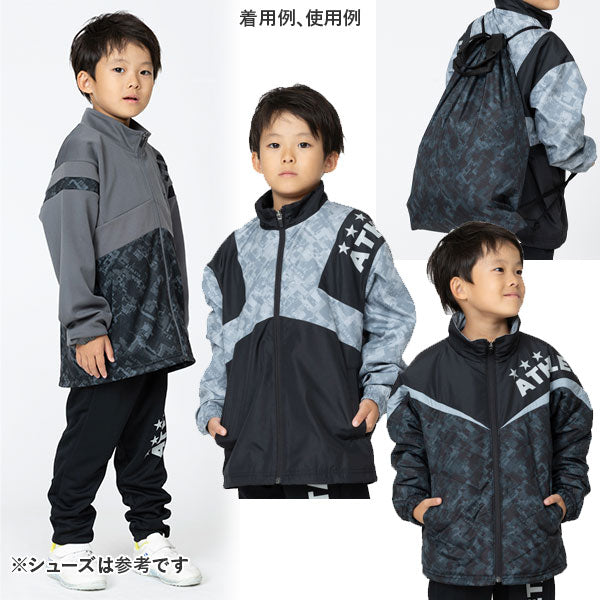 アスレタATHLETAジュニア2026年トレーニングWINTERセットFTB-26JTRサッカーフットサル福袋ジャージブレーカー子供用