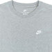 【ネコポス送料無料】ナイキNIKEスポーツウェアクラブTシャツFV0376-063サッカーフットサルカジュアルTEE半袖グレー