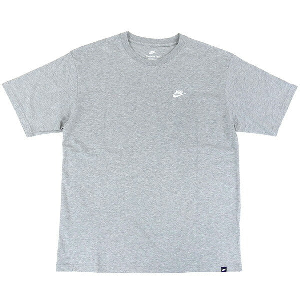 【ネコポス送料無料】ナイキNIKEスポーツウェアクラブTシャツFV0376-063サッカーフットサルカジュアルTEE半袖グレー