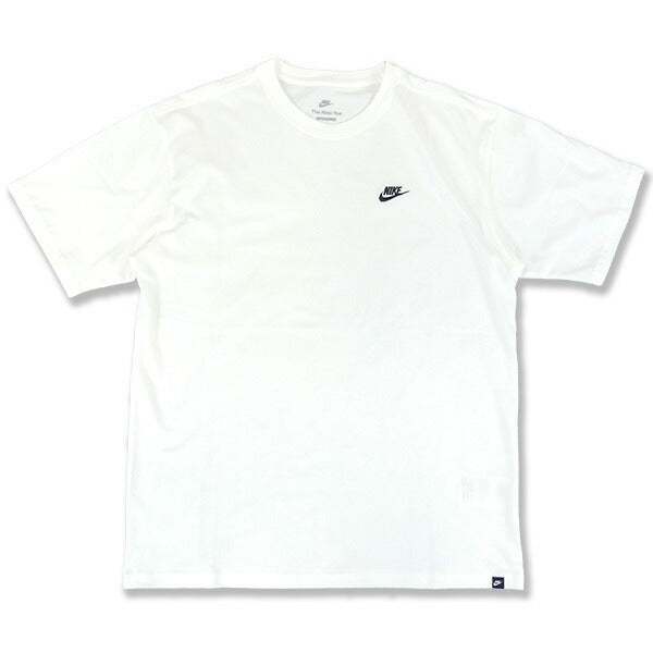 【ショップ限定エントリーでさらに+9倍】【ネコポス送料無料】ナイキNIKEスポーツウェアクラブTシャツFV0376-100サッカーフットサルカジュアルTEE半袖ホワイト