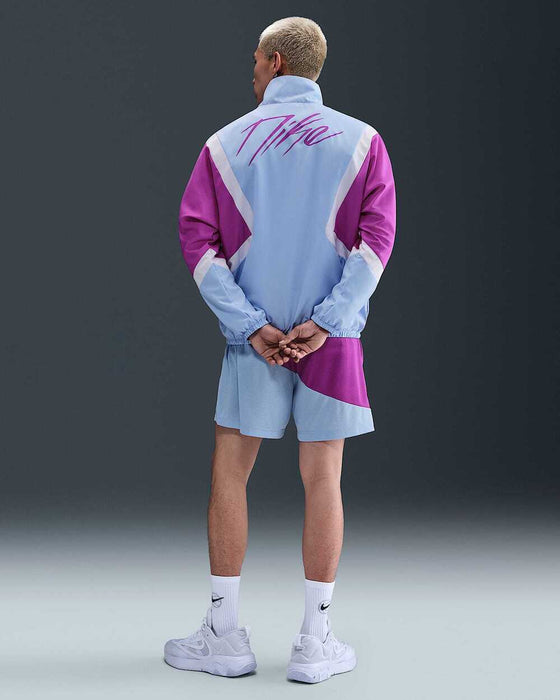 NIKEナイキメンズウーブンバスケットボールジャケットナイキアイコンウインドブレーカー長袖FZ0249-468