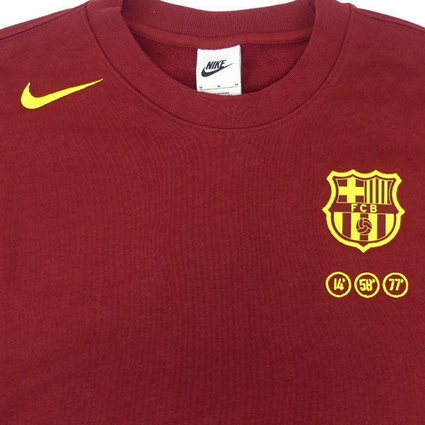 【送料無料】FCバルセロナFCBクラブフォースメンズクルーネックナイキFZ1259-677サッカーラ・リーガサポーターウェアスウェットメンズ