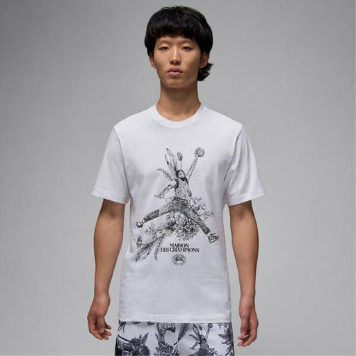 【ショップ限定エントリーでさらに+9倍】ジョーダンJORDANメンズバスケットボールTシャツJMDFS/SクルーFZ1928-100半袖