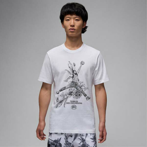 【ショップ限定エントリーでさらに+9倍】ジョーダンJORDANメンズバスケットボールTシャツJMDFS/SクルーFZ1928-100半袖