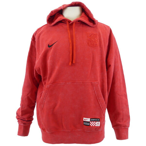 【送料無料】リバプールLFCクラブサードフレンチテリープルオーバーパーカーFZ4135-679サッカーレッドカジュアルウェアナイキNIKE