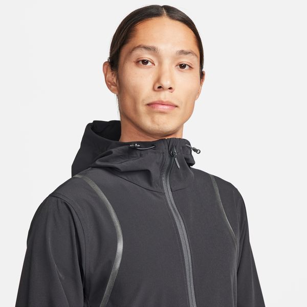 ナイキNIKEメンズトレーニングシャツRPLアンリミテッドI2SPフーディFZ4771-010ランニングジャケットレーニングウェアブラック