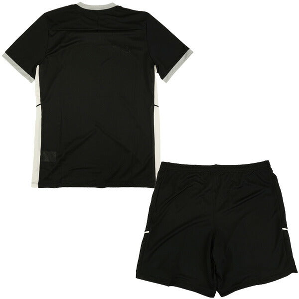 【上下セット】ナイキNIKEDFACD25プラ上下FZ9754-010/FZ9776-010サッカーフットサルプラシャツプラパン練習着ブラック