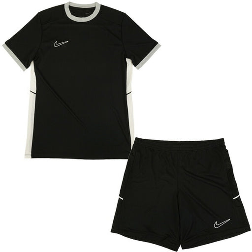 【上下セット】ナイキNIKEDFACD25プラ上下FZ9754-010/FZ9776-010サッカーフットサルプラシャツプラパン練習着ブラック