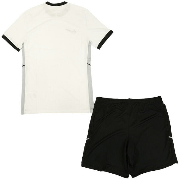 【上下セット】ナイキNIKEDFACD25プラ上下FZ9754-100/FZ9776-010サッカーフットサルプラシャツプラパン練習着ホワイト