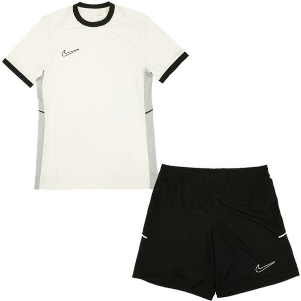 【上下セット】ナイキNIKEDFACD25プラ上下FZ9754-100/FZ9776-010サッカーフットサルプラシャツプラパン練習着ホワイト