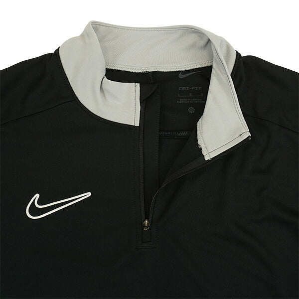 ナイキNIKENKDFACD25ドリルL/SトップFZ9767-010サッカーフットサルトレーニングトップ長袖ブラック