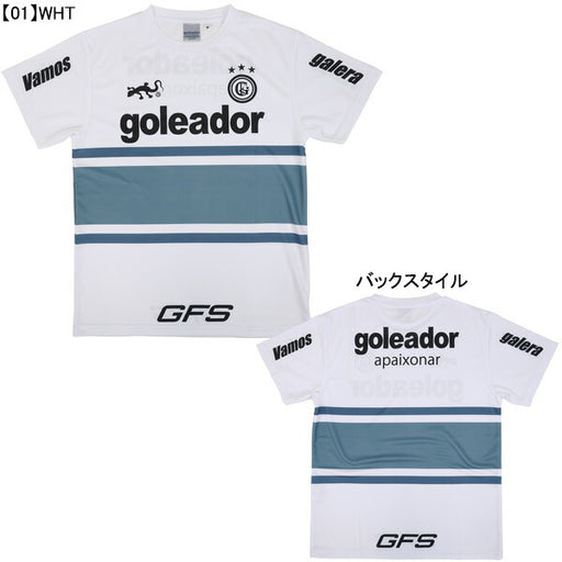 【ネコポス送料無料】ゴレアドールgoleadorSOUTHAMERICANSTYLE鹿子プラクティスシャツG-2540サッカーフットサルプラシャツ半袖メンズジュニア