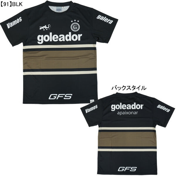 【ネコポス送料無料】ゴレアドールgoleadorSOUTHAMERICANSTYLE鹿子プラクティスシャツG-2540サッカーフットサルプラシャツ半袖メンズジュニア