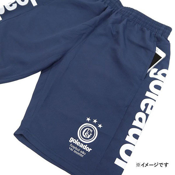 【ネコポス送料無料】ゴレアドールgoleadorサイドロゴプラクティスパンツハーフパンツG1478Nサッカーフットサルショートパンツ練習着ジュニアメンズ