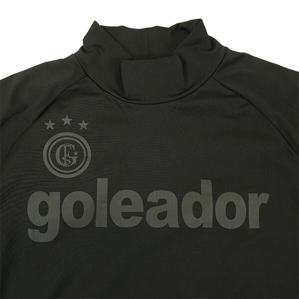 【送料無料】ゴレアドールgoleadorジュニア裏起毛スムースハイネックプラシャツG-2181-1サッカーフットサル長袖プラシャツ練習着防寒子供用