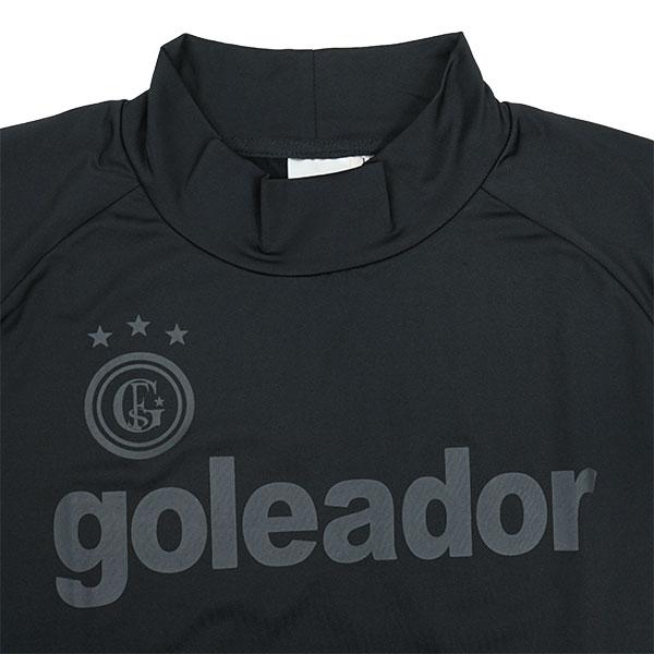 【送料無料】ゴレアドールgoleador裏起毛スムースハイネックプラシャツG-2181サッカーフットサル長袖プラクティスシャツ練習着防寒メンズ