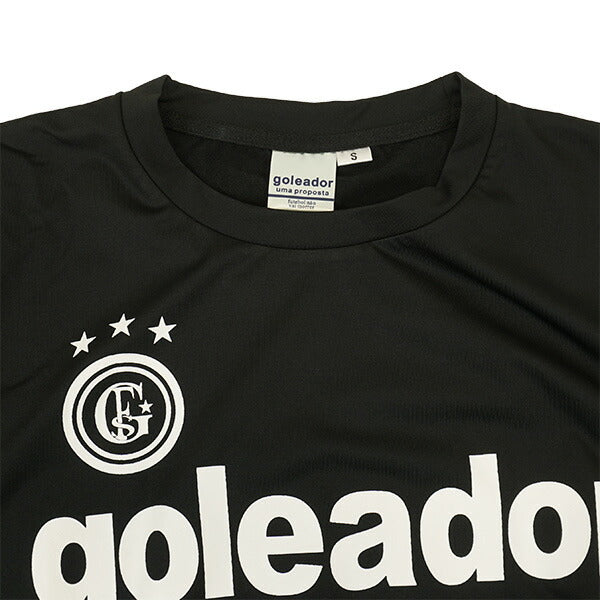 【送料無料】ゴレアドールgoleador裏起毛スムースクルーネックロングプラシャツG-2442サッカーフットサルプラクティスシャツ長袖練習着防寒メンズ