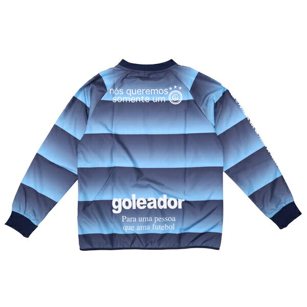 【ショップ限定エントリーでさらに+9倍】ゴレアドールgoleador昇華グラデーションボーダー柄ピステトップサッカーフットサルG2484-2