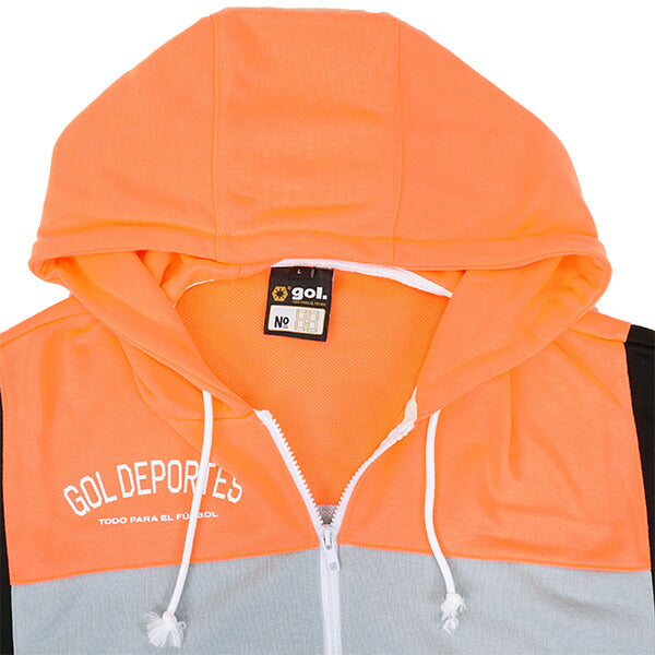 【ショップ限定エントリーでさらに+9倍】ゴルgol.フーディZIPスウェットボルケーノG251-332サッカーフットサルカジュアルジップパーカーフードメンズ